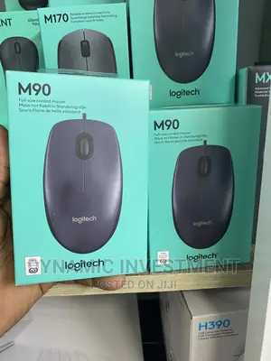 Logitech M90 Wired USB Mouse, 1000 DPI Optical Tracking