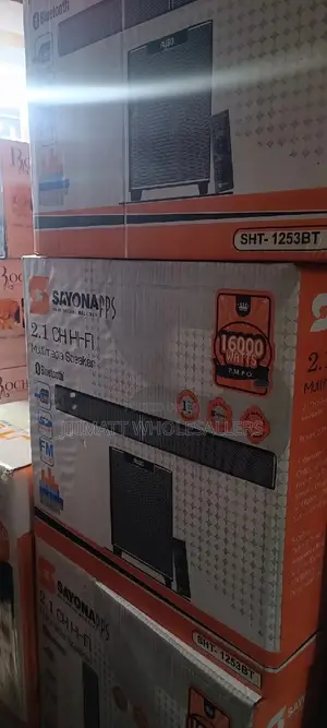 Latest Sayona SHT-1253BT Sub-Woofer System Black