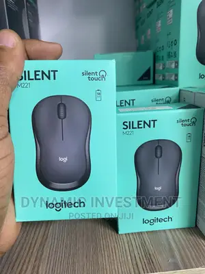Logitech M221 Wireless Mouse, Silent Buttons, 2.4 GHZ