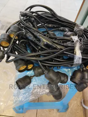 Out Door String Lights 20mtrs for 25 Bulbs