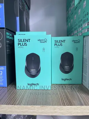 Logitech Wireless Mouse M330s Silent Plus – Black