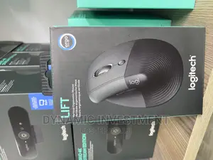 Logitech Lift Vertical Ergonomic Mouse, Wireless, Bluetooth