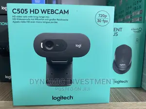 Logitech C505 HD Webcam - Streaming Webcam, 720p HD