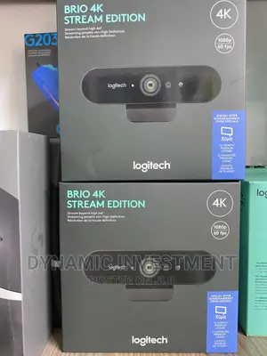 Logitech BRIO UHD Webcam With Right Light 3 and HDR