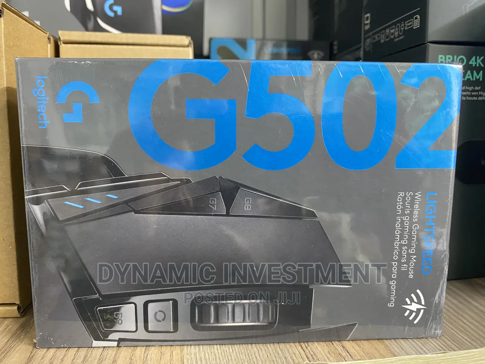 Logitech G502 Lightspeed Wireless Gaming Mouse With Hero 