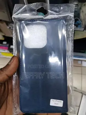 iPhone 15 Pro Flip Wallet Leather Case