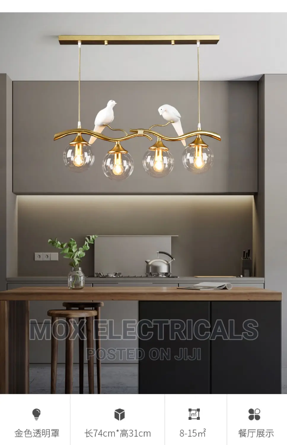 Modern Design Bird Pendant Lights