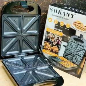 Sokany KJ-126B 4 Slice Sandwich Maker Toaster,
