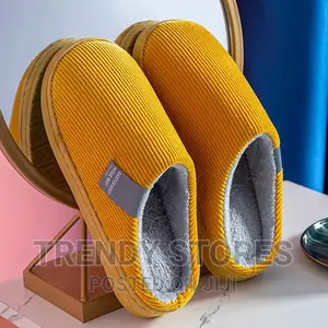 Adults Indoors Slip on Shoes - Yellow