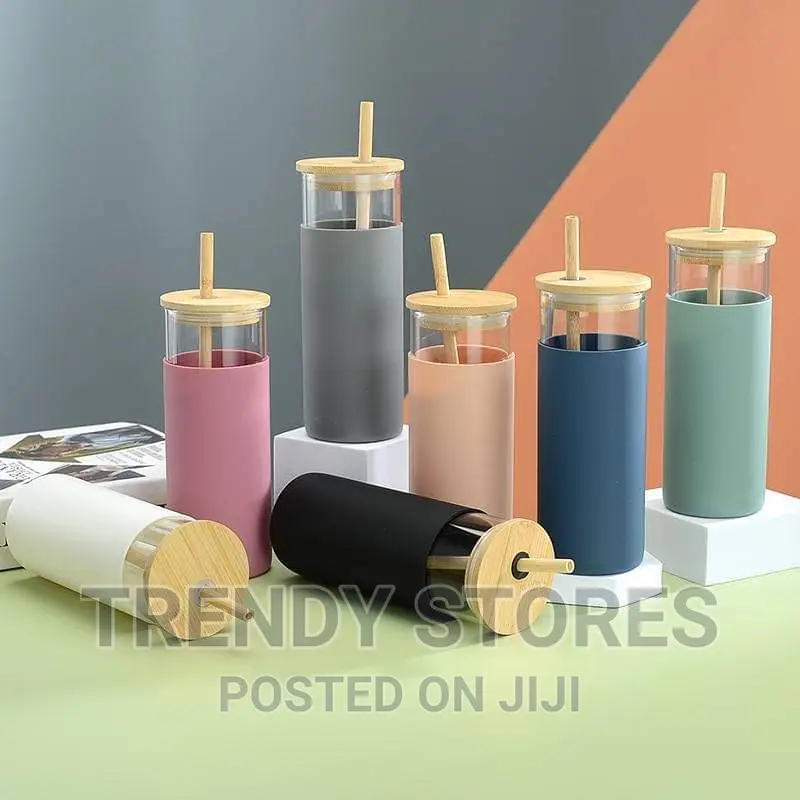 High Quality Glass Smoothie Cup