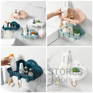 Cloud Bathroom Organizer Set