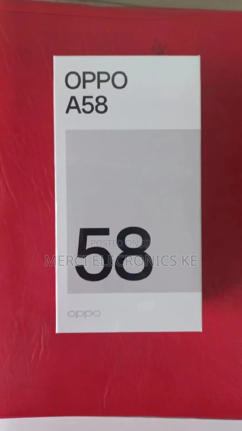 New Oppo A58 128 GB Pink