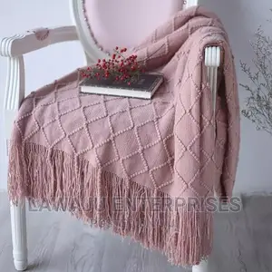 Knitted Throw Blanket