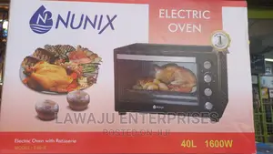 Electric Oven With Rotisserie 40L