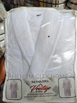 White Cotton Bathrobes
