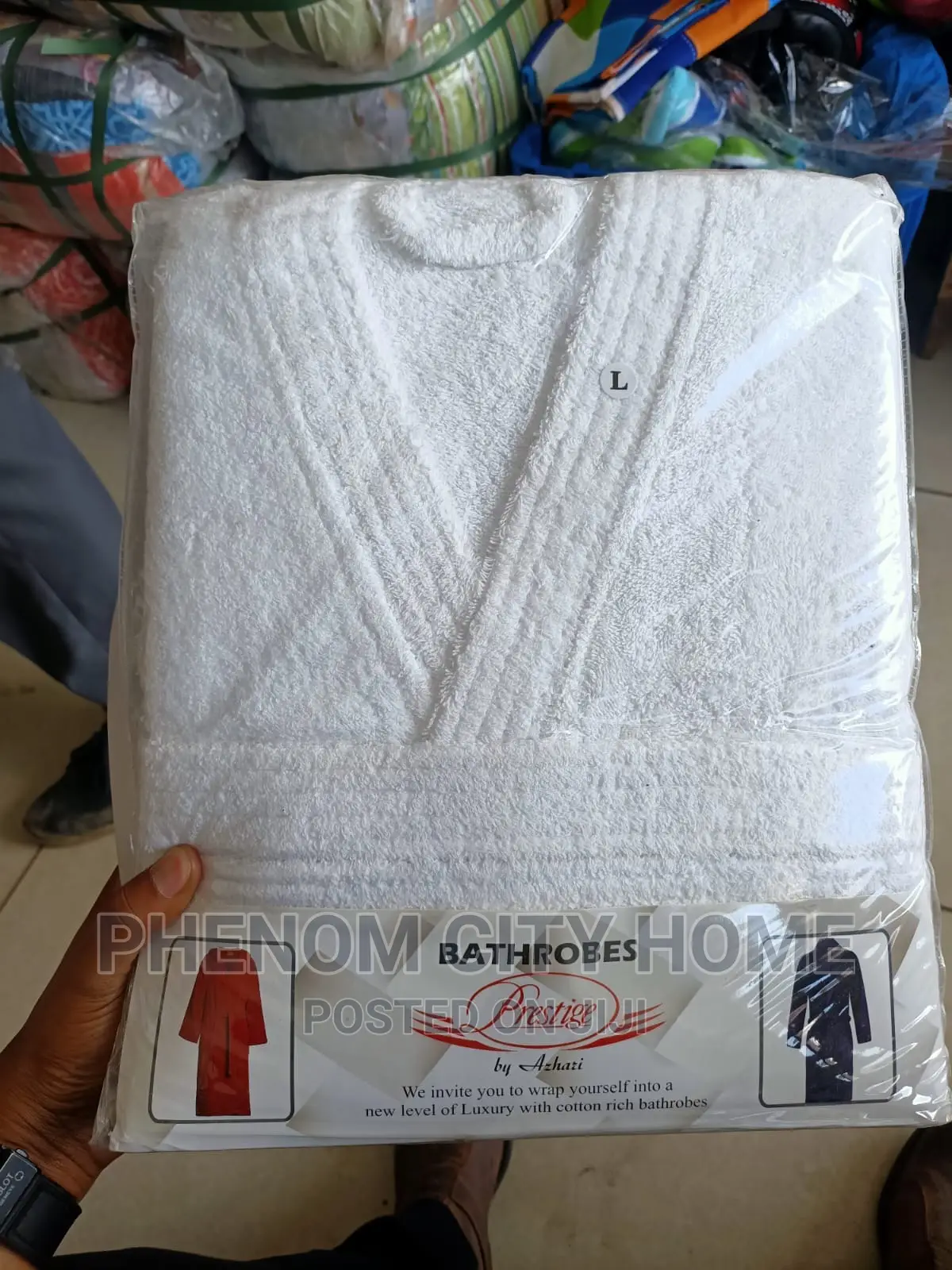 White Cotton Bathrobes