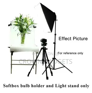 Photography Continuous Light Box Softbox With Led Bulbs Sock