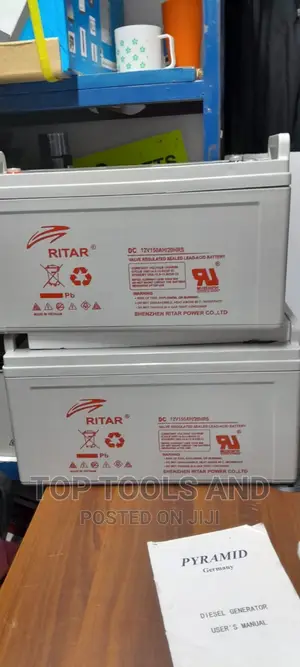 Ritar Chloride 12v 150ah Solar Battery