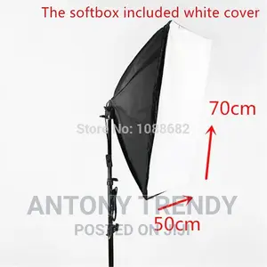 Light Box Softbox With Led Bulbs Socket for Photography