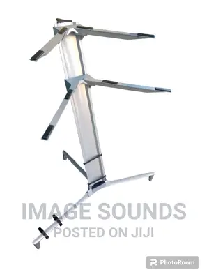 Heavy Keyboard Stand Dual, Aluminium