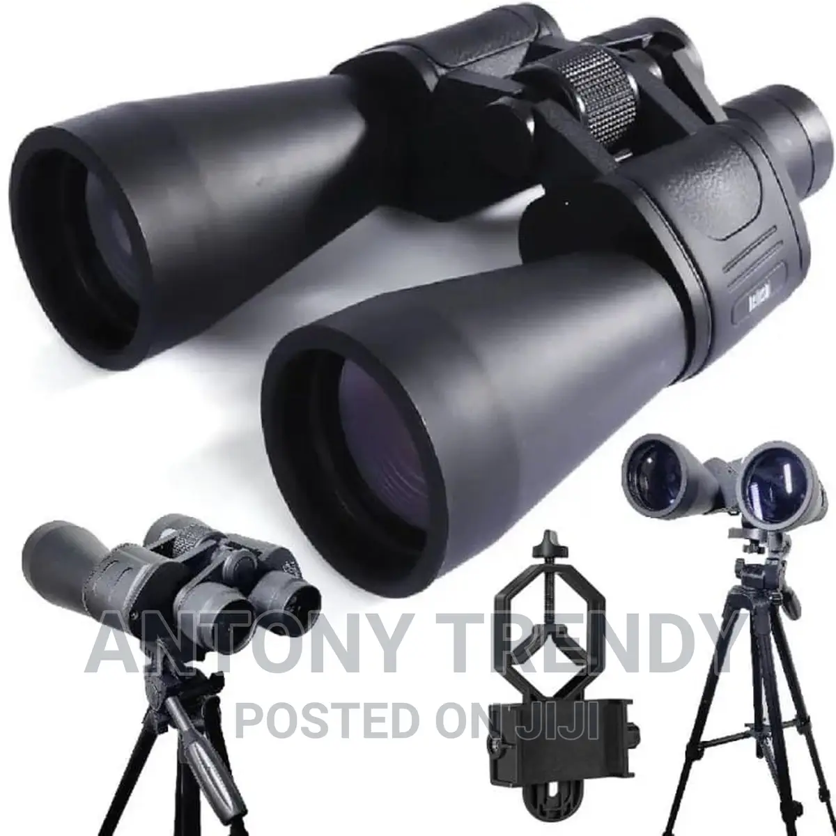 60×60 Binoculars Water-Resistant