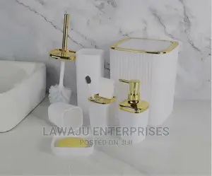 6 in 1 Bathroom Toilet Set