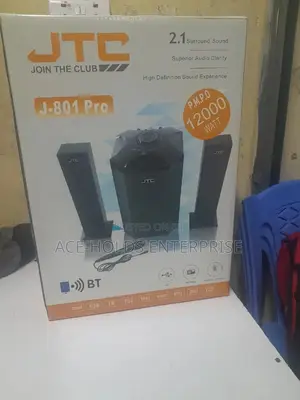JTC Sub Woofer Hi-Fi Sound System-Bt/Fm-12000w With Mic