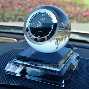 Small Crystal Glass Clock