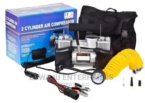 2-Cylinder Air Compressor/Tyre Inflator