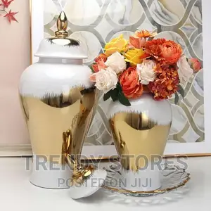 Porcelain Pattern Ginger Pot Flower Vase