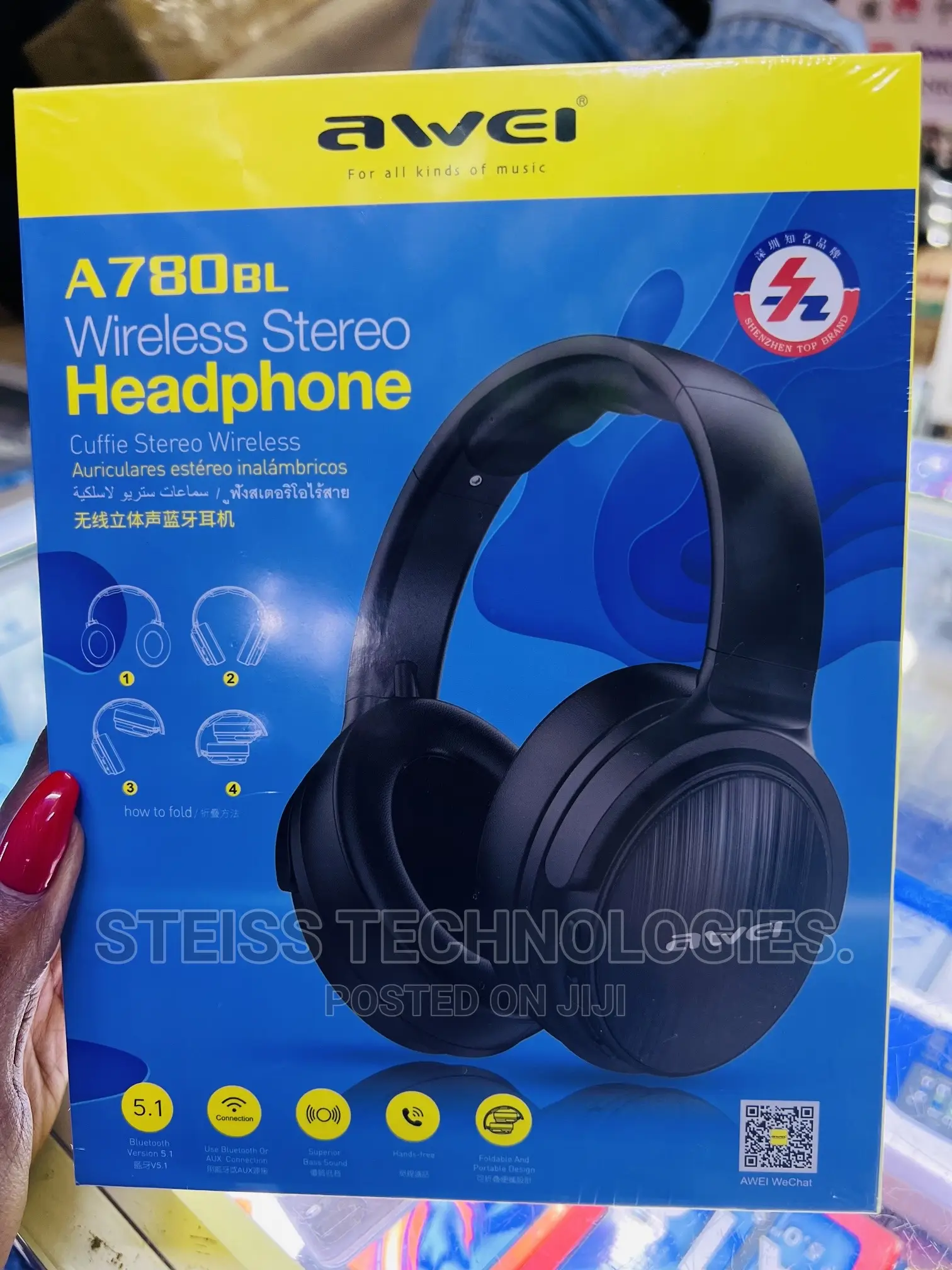 Awei Wireless Headphones.