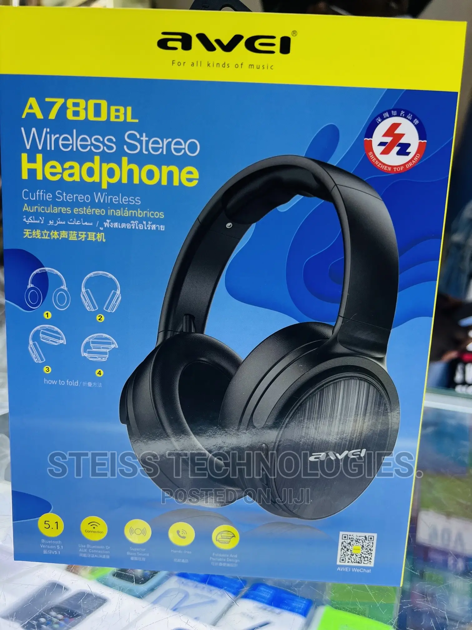 Awei Wireless Headphones.