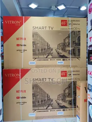 *Vitron 65" Webos Smart Android Tv Frameless