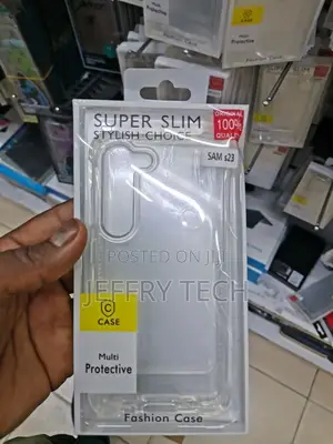 Samsung Galaxy S23 Case - Clear, TPU Shock-Absorbing, R