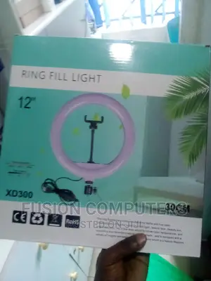 12 Inch Led Ring Light With 2.1m Tripod Stand