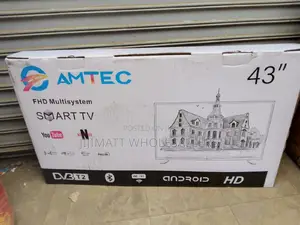 Amtec 43 Inches Smart Android Television With Bluetooth