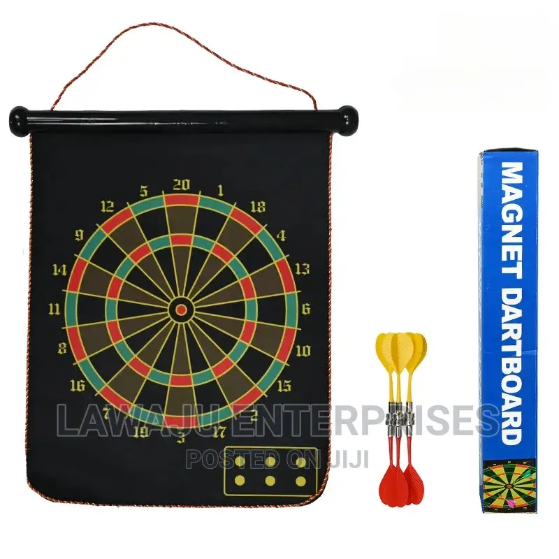 Foldable Magnetic Dart Board
