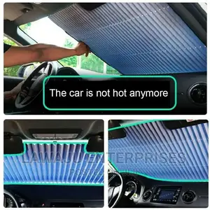 Durable Aluminium Retractable Windscreen Shade Sunvisor