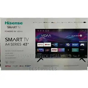 Hisense 43 Inches Frameless TV /A4 Series