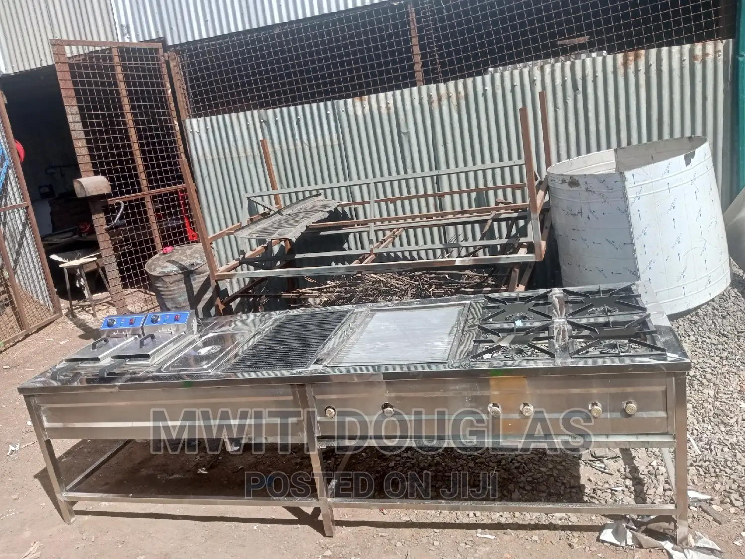 Four Burner Combined Cooker Units