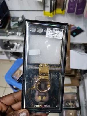Flip 5 Case With Ring,Ultra-Tempered Glass Cover Marble
