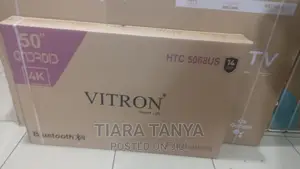 Vitron 50′′ Frameless Bluetooth R UHD Android TV