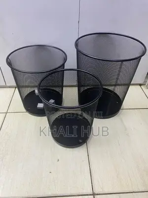 Waste Bins Mesh Wastebin Mesh Wastebin Black Waste Bin