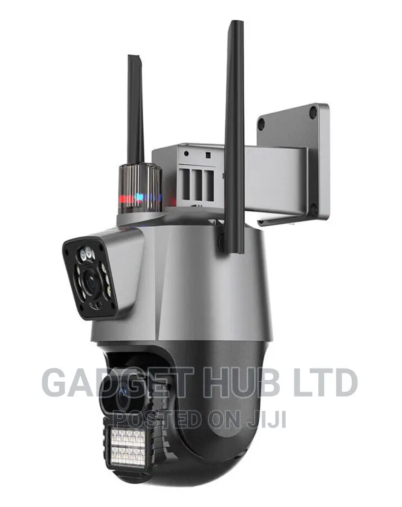 Dual Lens Wifi CCTV Camera - 6MP With Remote Access