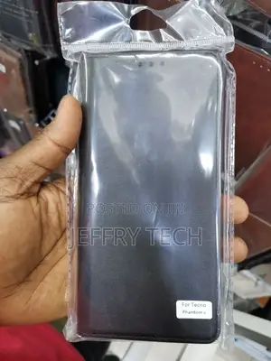 Tecno Phantom X Flip Case Leather Flip Cover | With Card Poc