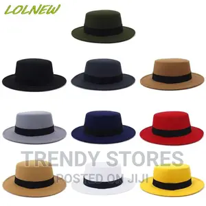 Flat Top Fedora for Ladies