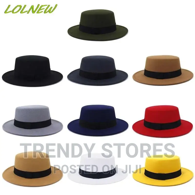 Flat Top Fedora for Ladies