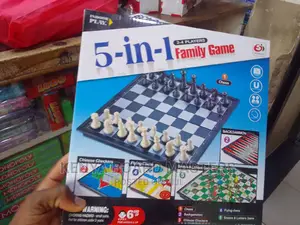 5 in 1 Home Game 5 in 1 Board Game for Family!!