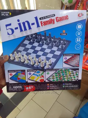 5 in 1 Board Game 5 in 1 Set of Games at Affordable Price