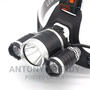 1200 Lumen Ultra-Light Bright LED Rechargeable Headlight